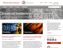 Tablet Screenshot of financialinstitutionslegalsnapshot.com